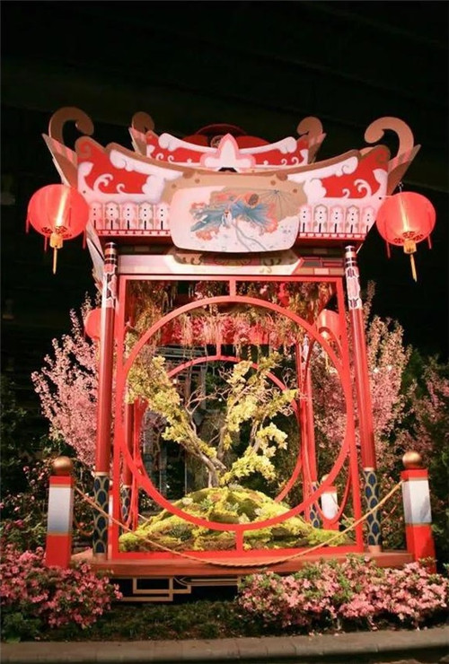 美國費(fèi)城的盆景與插花藝術(shù)展