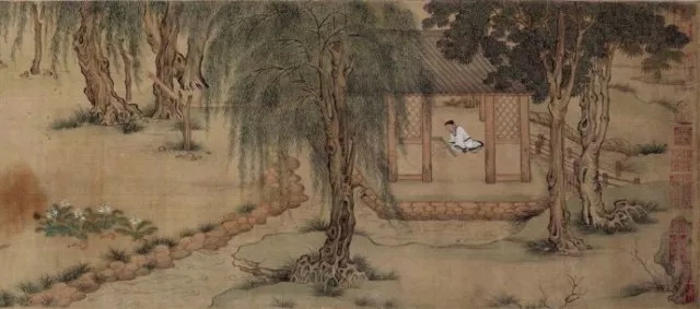 從宋代古畫中學習園林植物配置要點！