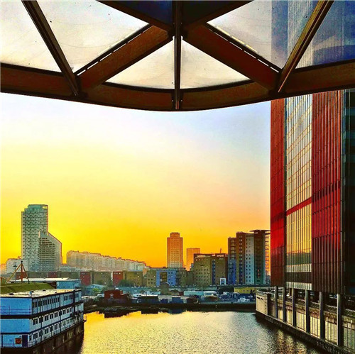 倫敦屋頂花園Crossrail Place Roof Garden