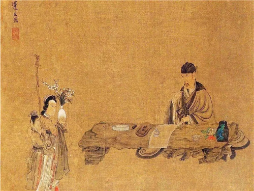 茶席中的花藝