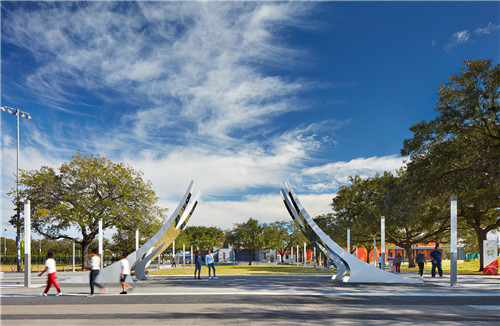 美國解放公園的改擴建
