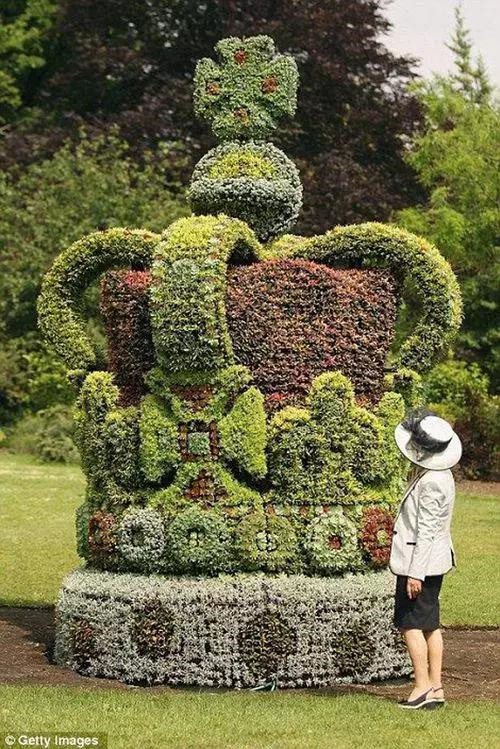 全球創意主題植物雕塑欣賞