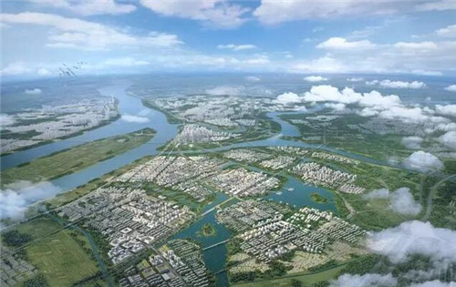 多圖詳解武漢長江新城起步區城市設計概念