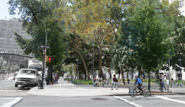 美國紐約市春街公園景觀設計
