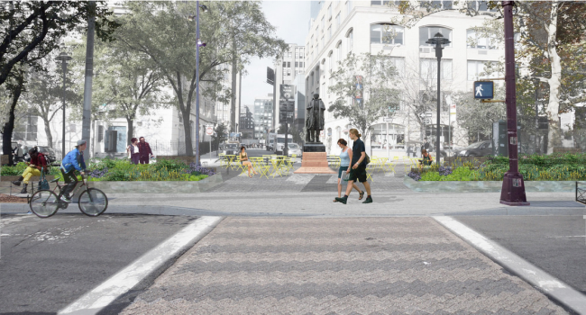 美國紐約市春街公園景觀設計