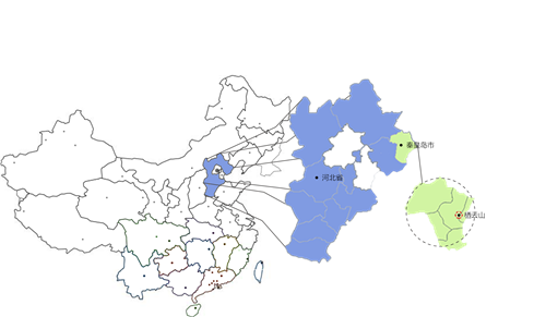 河北省第二屆（秦皇島）園博會花境創(chuàng)意作品——山·城·沙·海
