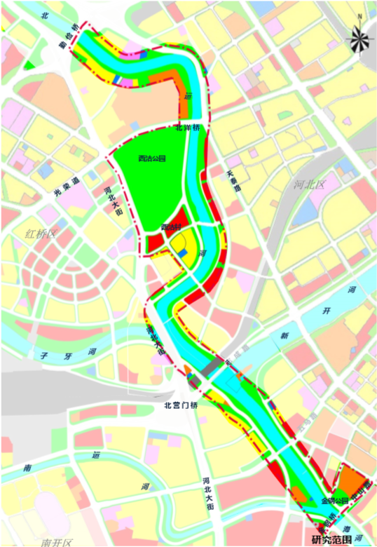 園冶杯專業獎：天津市中心城區大運河勤儉橋至三岔河口段詳細城市設計