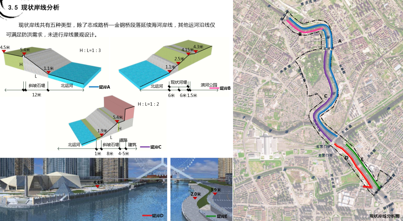 園冶杯專業獎：天津市中心城區大運河勤儉橋至三岔河口段詳細城市設計