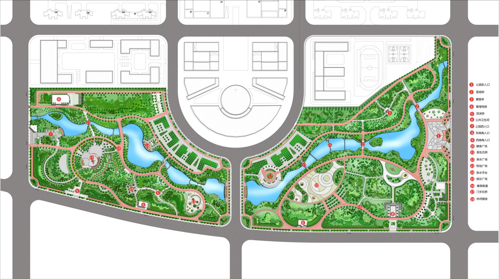 園冶杯專業(yè)獎：天津市雙青公園景觀方案設(shè)計