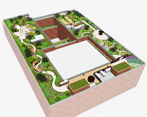 園冶杯專業獎：景山學校分校低碳屋頂花園