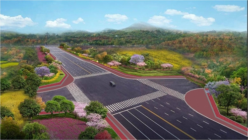 園冶杯專業獎：銅梁區迎賓路延伸段道路工程景觀提質工程設計