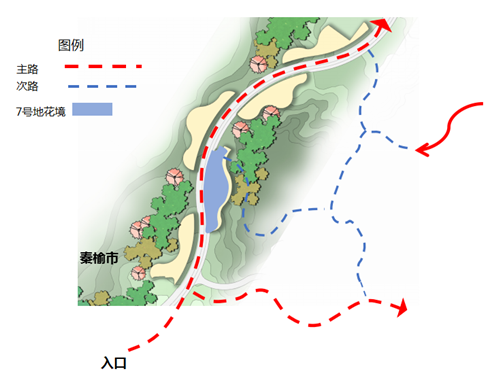 河北省第二屆園博會(huì)花境作品——碣石仙臺(tái)