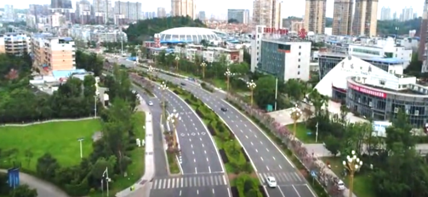 園冶杯專業(yè)獎：資陽市嬌子大道綜合整治建設工程-節(jié)點景觀提升