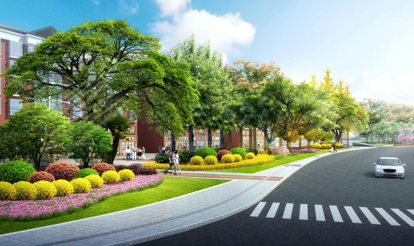 園冶杯專業(yè)獎：資陽市嬌子大道綜合整治建設工程-節(jié)點景觀提升