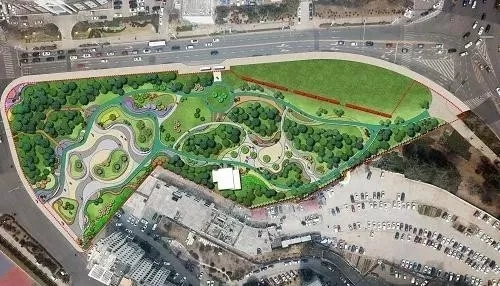 園冶杯專業(yè)獎：青島市普寧路游園景觀工程