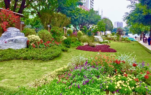 園冶杯專業(yè)獎：資陽市嬌子大道綜合整治建設工程-節(jié)點景觀提升