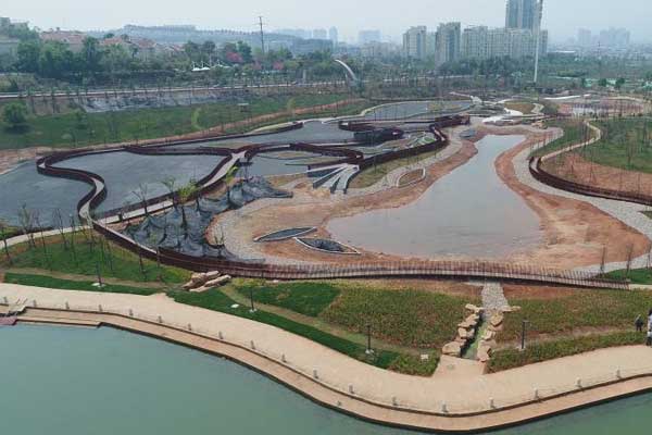 云南首個開放式海綿城市濕地公園建成