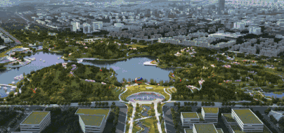 蜀國新天府，秀色看簡州——成都龍升公園