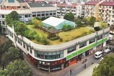 上海在城市更新中大力推廣立體綠化（多圖）