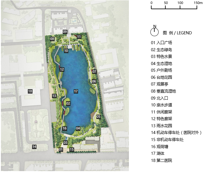 園冶杯專業獎|池州護城河遺址公園景觀與海綿設計