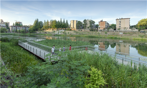 園冶杯專業獎|池州護城河遺址公園景觀與海綿設計