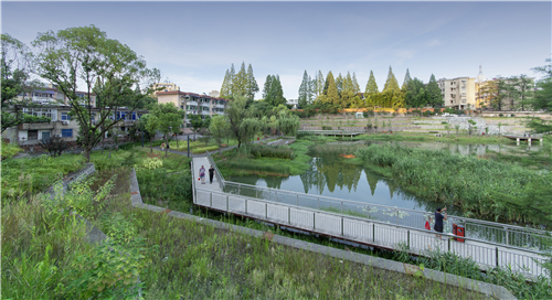 園冶杯專業獎|池州護城河遺址公園景觀與海綿設計