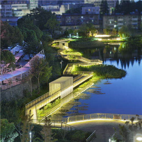園冶杯專業獎|池州護城河遺址公園景觀與海綿設計
