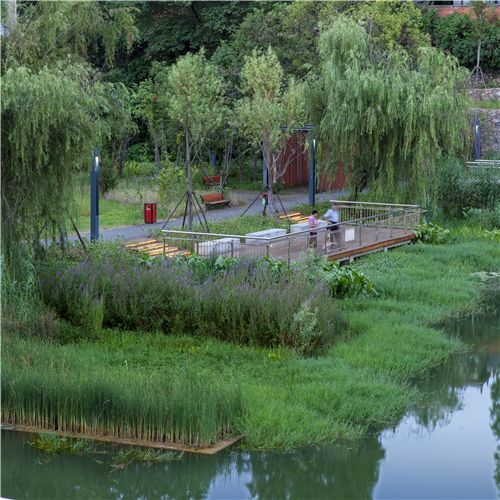 園冶杯專業獎|池州護城河遺址公園景觀與海綿設計