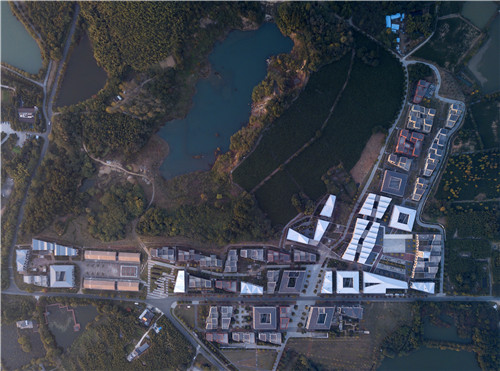 地域建筑文化的抽象化傳承-南京椏溪慢城小鎮