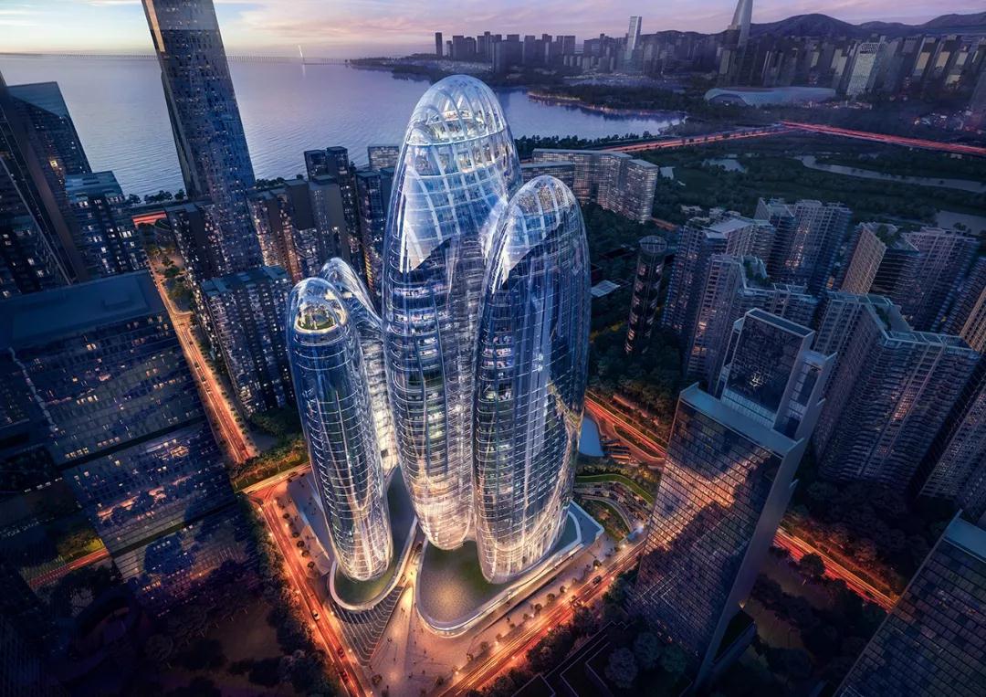 扎哈哈迪德在群雄角逐中脫穎而出中標OPPO深圳新總部大樓