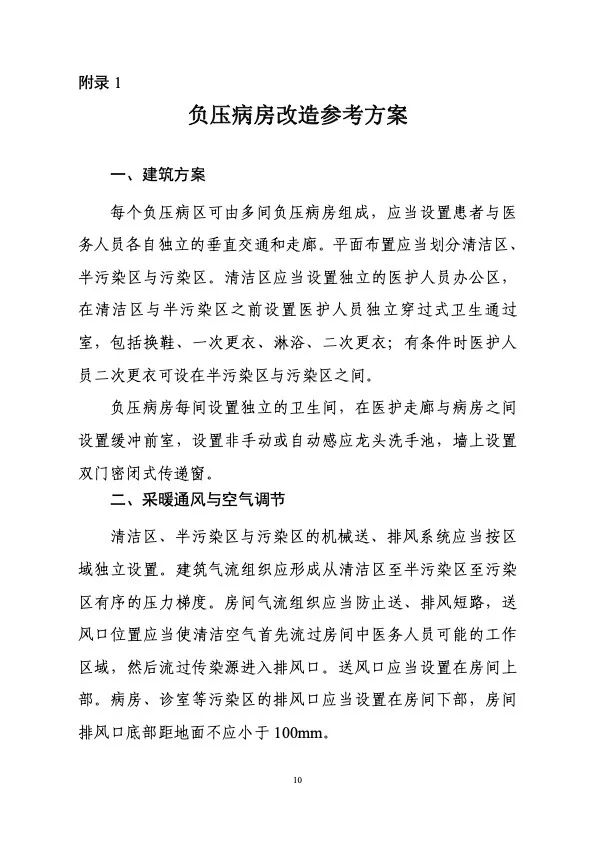 衛健委住建部印發新冠肺炎救治設施設計導則