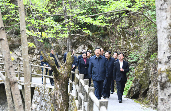 習近平：要做守護秦嶺生態的衛士