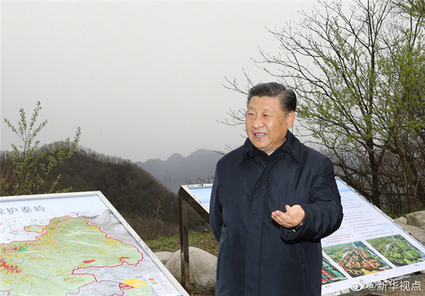 習近平：要做守護秦嶺生態的衛士