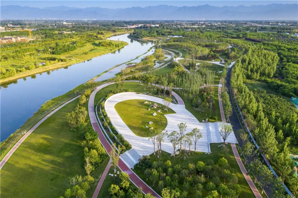怡境景觀丨灃河濕地生態公園