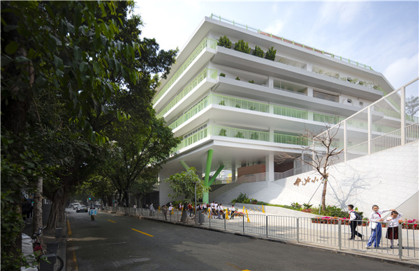 GND杰地景觀丨深圳新沙小學