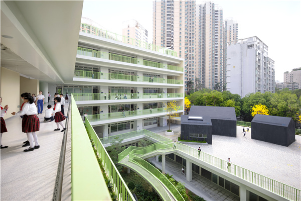 GND杰地景觀丨深圳新沙小學