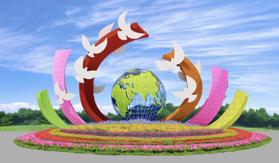 2022年天安門廣場擺花方案公布！效果圖搶先看