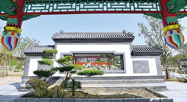 滄州園博園13個城市展園全部建成