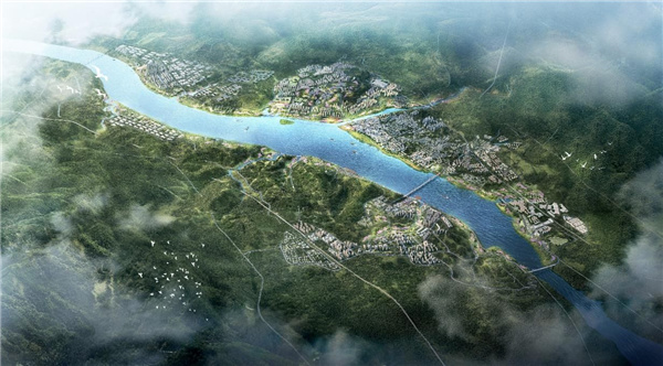 重慶市豐都縣長江—龍河濱水空間城市設(shè)計(jì)
