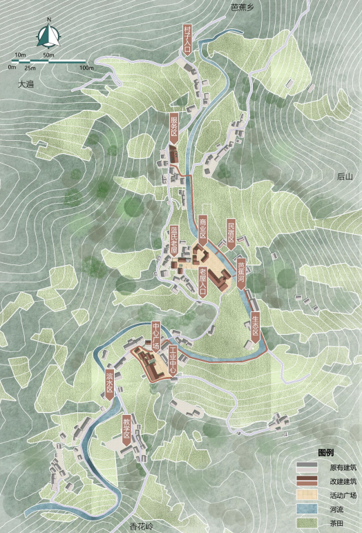 第二屆鄉(xiāng)村振興國際聯(lián)合畢業(yè)設(shè)計三等獎作品丨玉露緣起·傳承共生