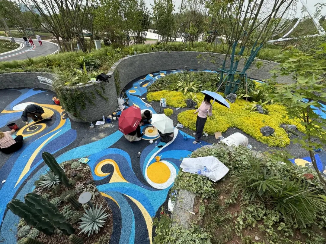 行業(yè)媒體成都世園行丨川音成都美術學院展園