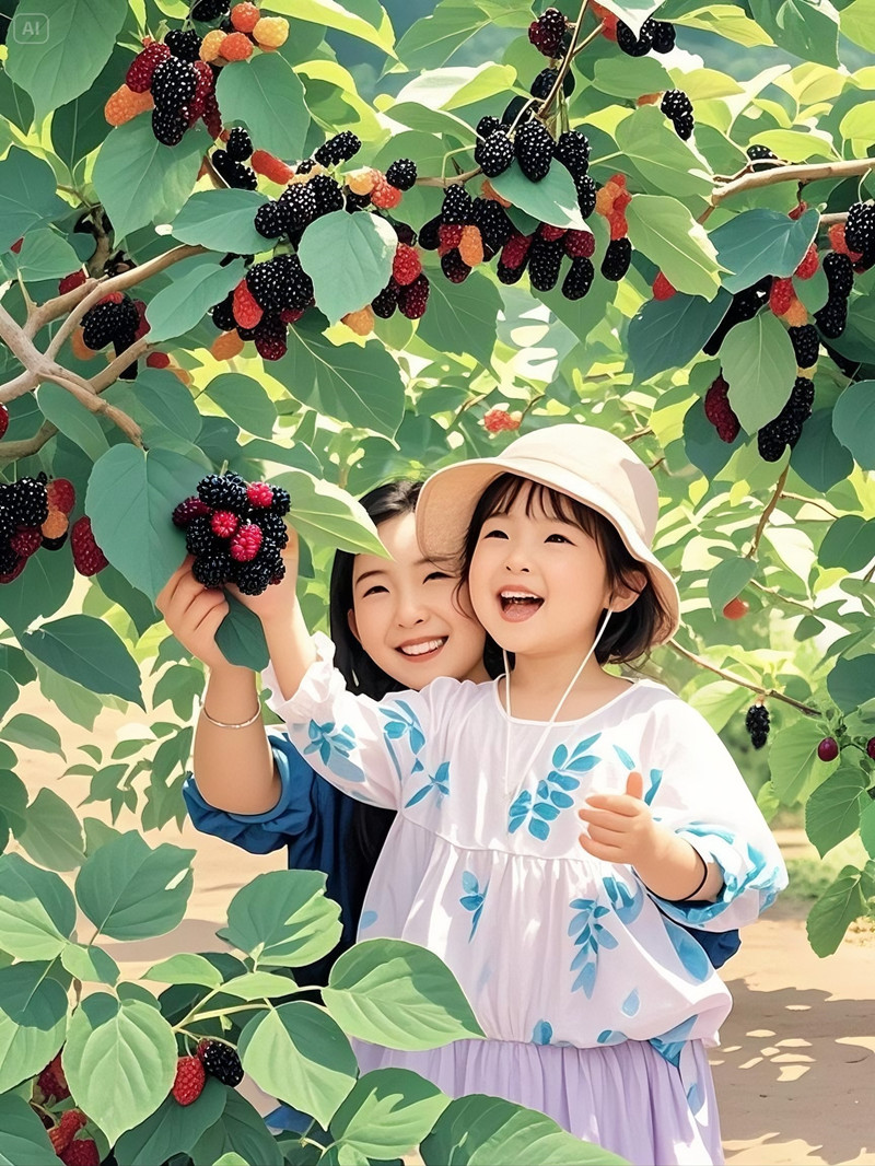 海淀桑葚，釀著屬于中國(guó)人的千年甜意