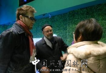 26日皮特?沃克到第九屆園博會(huì)現(xiàn)場(chǎng)進(jìn)行勘查