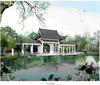 邱堅(jiān)珍作品展示(五)：云浮醫(yī)院易地新建工程景觀