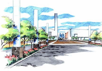 天津老城廂城市環境設計