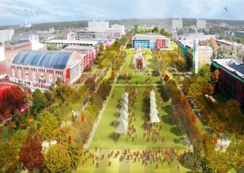 美國內布拉斯加州林肯大學校園規劃
