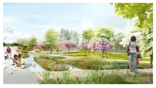 戴水道：新加坡-南京生態科技島濕地公園概念方案