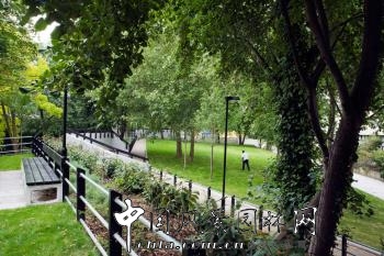 英國倫敦亞歷山大路公園景觀修復工程