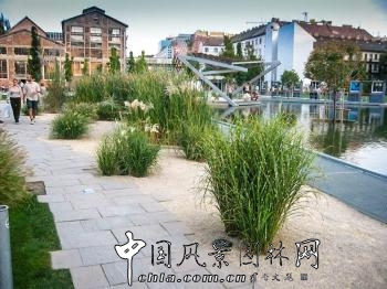 工業遺址改造：匈牙利布達佩斯千禧公園景觀