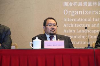 馬來西亞景觀協會主席Osman將出席高峰論壇